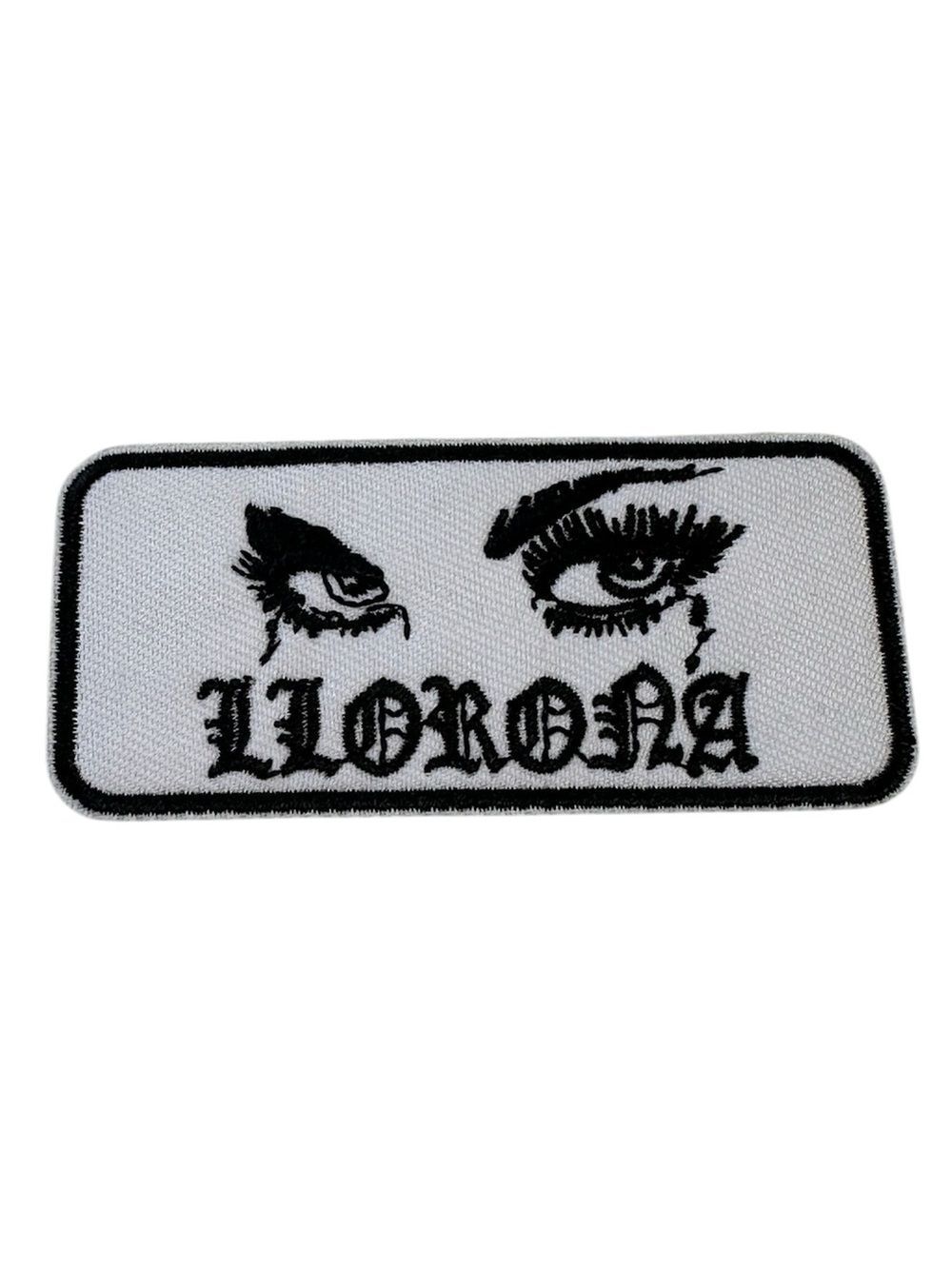 Llorona Crybaby Eyes Embroided Iron On Patch